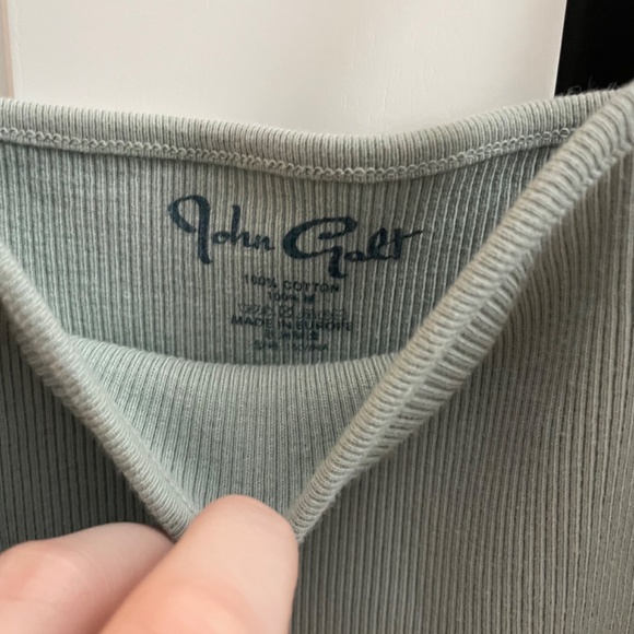 One Size Green John Galt Tank - Picture 2 of 3